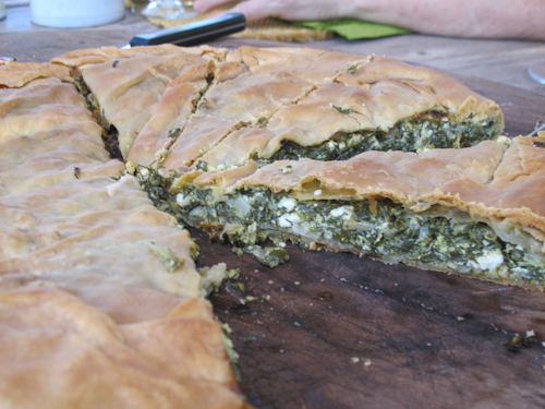 Post image for Homemade Phyllo, Fig Leaf Wrapped Fish, Sunset at the Beach and Goodbyes